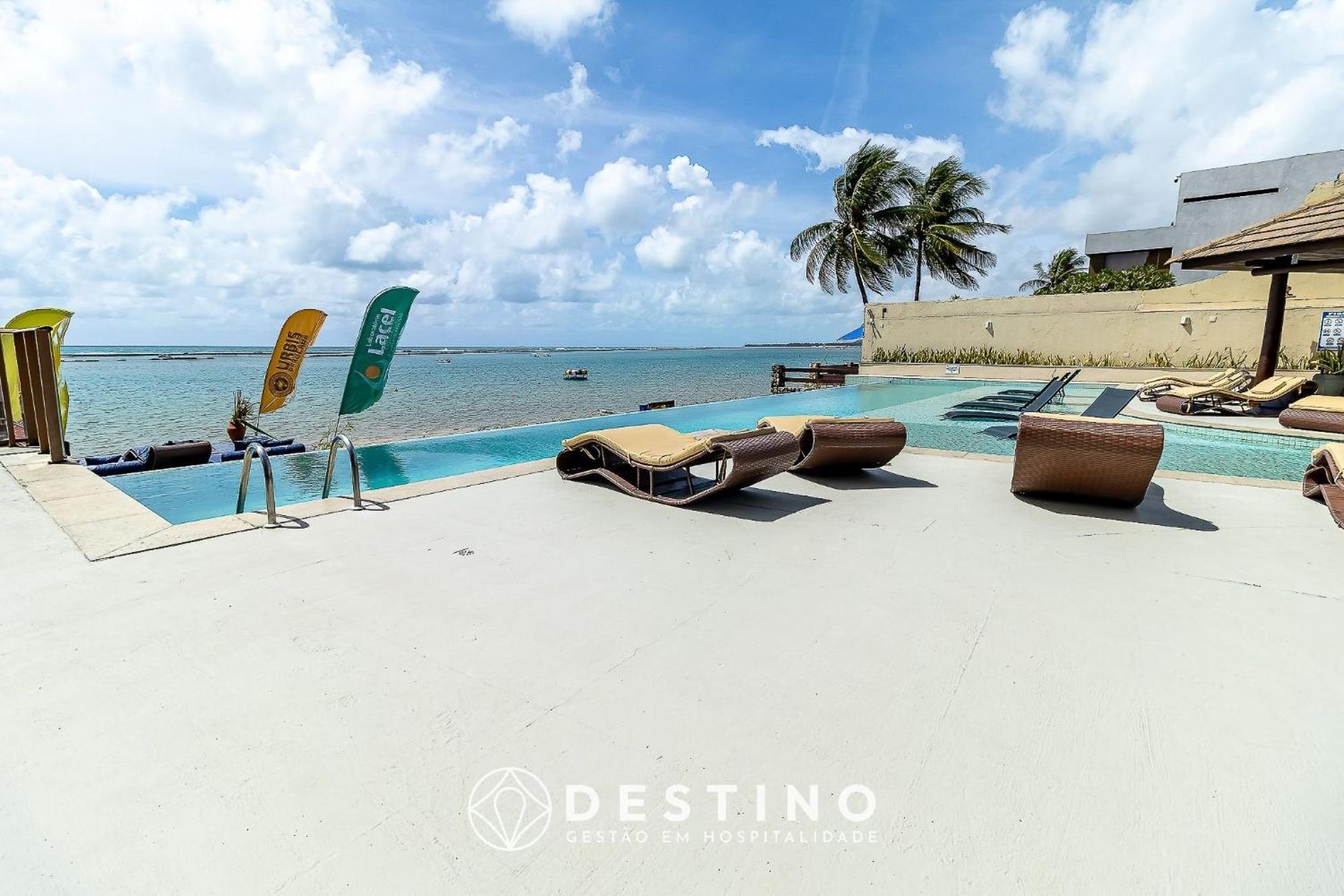 Cobertura Em Barra Bali, Exclusiva Pe Na Areia, Luxo E Vista Deslumbrante - Destino Bsm 402 Διαμέρισμα Barra de Sao Miguel Εξωτερικό φωτογραφία
