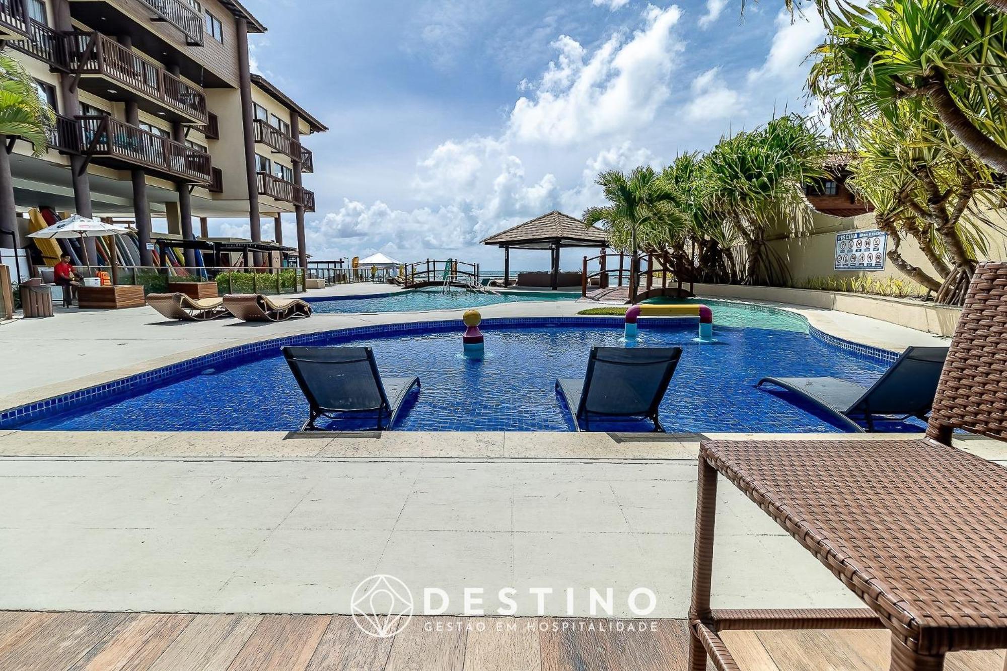 Cobertura Em Barra Bali, Exclusiva Pe Na Areia, Luxo E Vista Deslumbrante - Destino Bsm 402 Διαμέρισμα Barra de Sao Miguel Εξωτερικό φωτογραφία