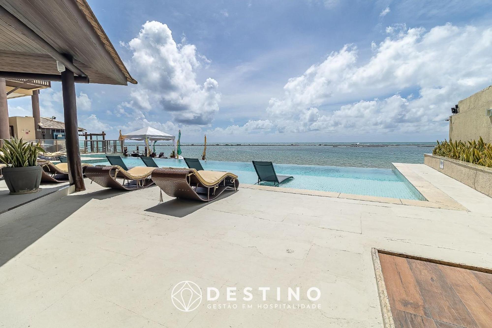 Cobertura Em Barra Bali, Exclusiva Pe Na Areia, Luxo E Vista Deslumbrante - Destino Bsm 402 Διαμέρισμα Barra de Sao Miguel Εξωτερικό φωτογραφία